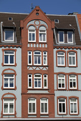 Fototapeta premium Gründerzeitarchitektur in Kiel, Deutschland