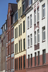 Fototapeta premium Gründerzeitarchitektur in Kiel, Deutschland