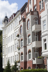 Gründerzeitarchitektur in Kiel, Deutschland