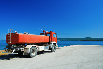 LKW Feuerwehr Löschwagen