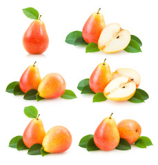 collection of 6 pear images