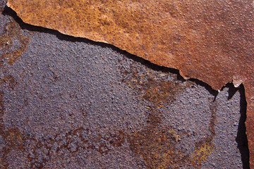 Fondo metal oxidado