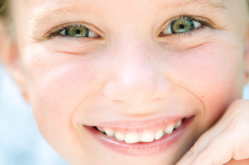 smiling little girl