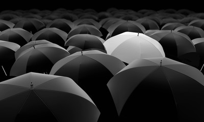Fototapeta premium white umbrella