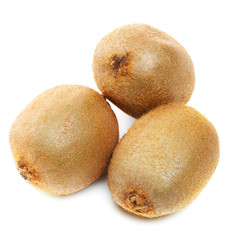 three Kiwi fruits