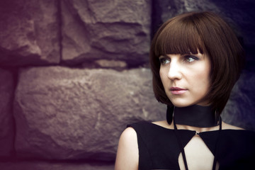 Fototapeta premium Portrait of a beautiful woman