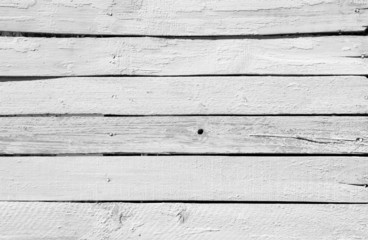 Obraz premium Weathered white wood