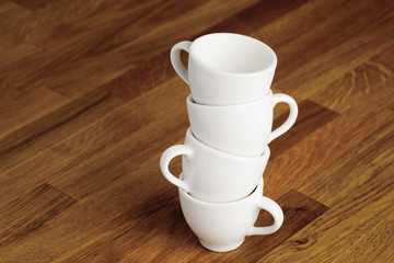 Coffee cups.