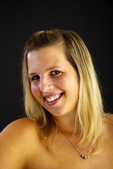 Fototapeta premium Young blond woman