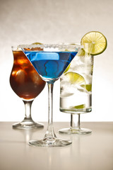 Tropical cocktails
