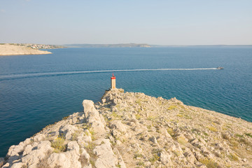 Pag, landscapes in Croatia