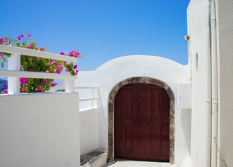 Santorini terrace