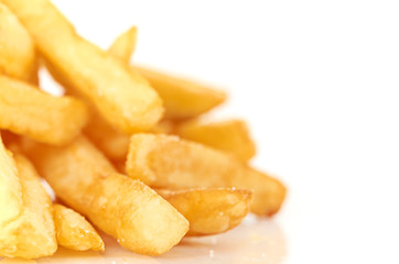 a pile of french fries