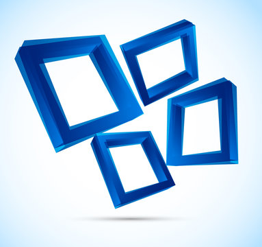 Background with squares