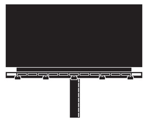 outdoor blank billboard