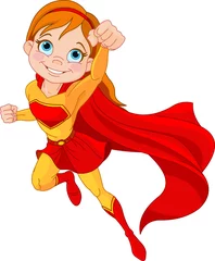 Cercles muraux Super héros Super Girl