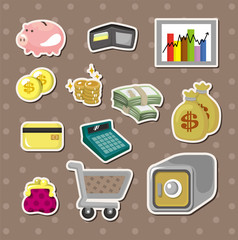 cartoon Finance & Money stickers