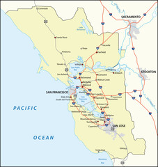 Obraz premium San Francisco Bay Area