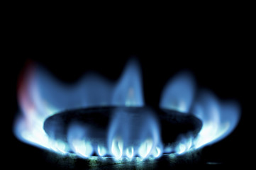 Cooking burner a gas