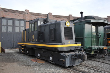 Locomotive in Denver Colorado, Museum