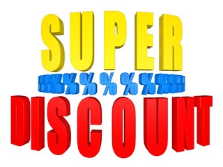 super discount 001 3D