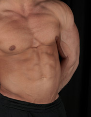Naklejka premium bodybuilder