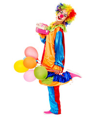 Portrait of clown.