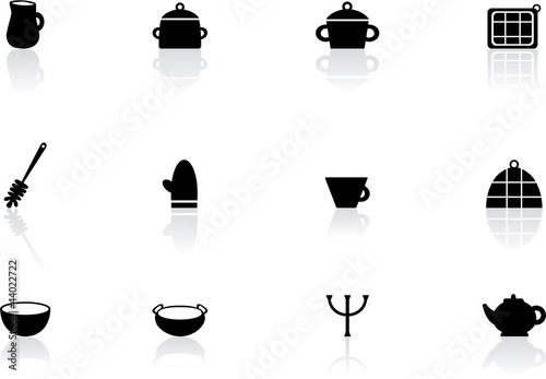 "Kitchen symbols" Stock image and royalty-free vector files on Fotolia