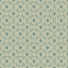 Obraz premium Seamless pattern with grapes and leaves