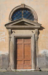 Fototapeta na wymiar Cathedral of St. Giacomo.Tuscania. Lazio. Italy.