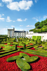 beautiful castles of Loire valley - Villandry