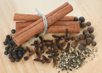 A set of spices.
