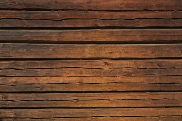 Brown wooden wall