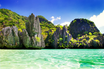 beautiful nature of Philippines - El nido