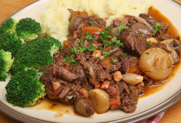 Beef Bourguignon Dinner