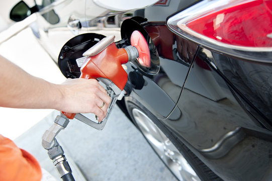 Filling up the tank