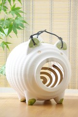 豚の蚊取り線香