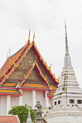 Fototapeta premium Buddhist church in thailand
