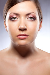Obraz premium beautiful woman face portrait