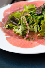 Fresh Sliced raw beef