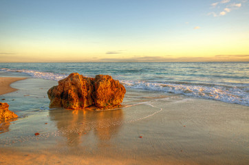 Naklejka na ściany i meble Brighton Beach Perth Western Australia