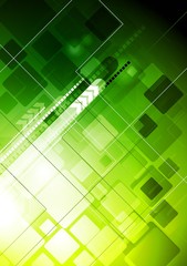 Technology green backdrop