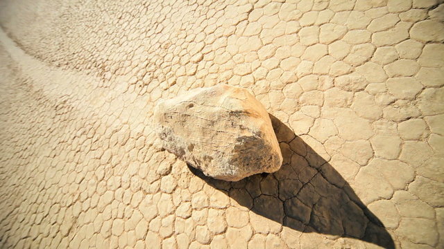 Dry Desert Lake Bed Death Valley