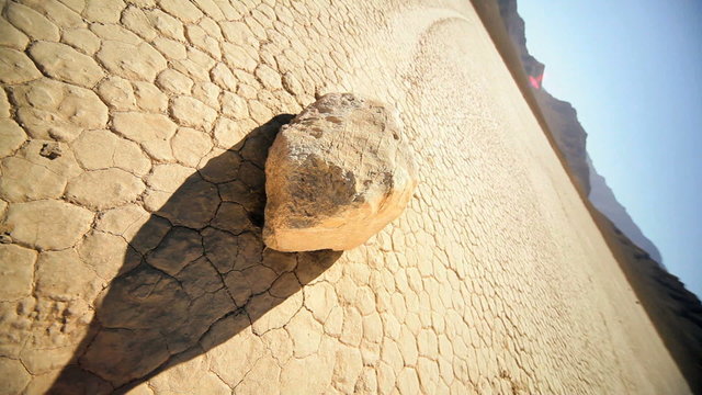 Moving Rock Racetrack Playa Colorado Desert