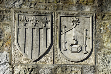 Wappen von Millau und Bad Salzuflen