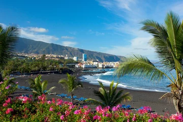 Fotobehang playa Jardin, Tenerife, Spain © neirfy