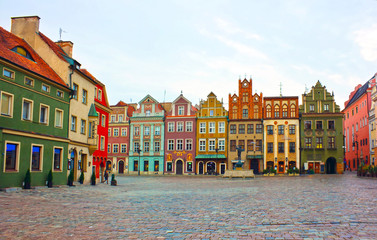 market square, Poznan, Poland