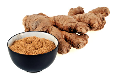 Gingembre frais et en poudre