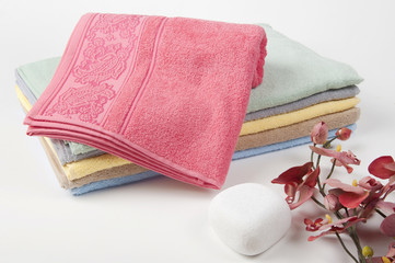 empty cover design of towel