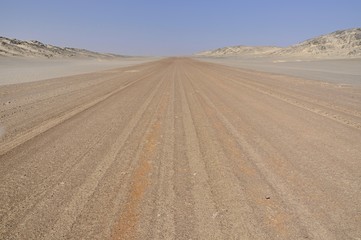 Pad durch den Skelettküsten- Nationalpark